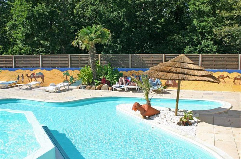 Pornic campsite with heated pool -