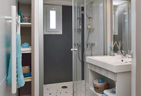 bathroom - rental chalet 4/6 people - Camping Pornic - Camping le Port Chéri