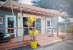 outside - chalet rental 4/6 people - Camping Pornic - Camping le Port Chéri