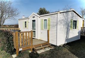 outside view - Mobile home rental Pornic - Mobile home 4/6 people - Camping Port Chéri