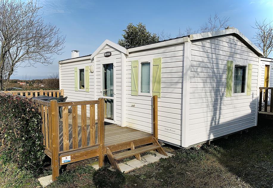 outside view - Mobile home rental Pornic - Mobile home 4/6 people - Camping Port Chéri